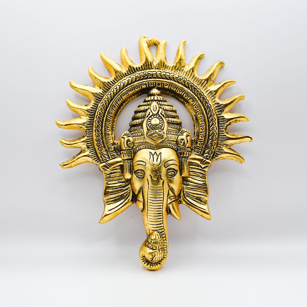 Solar Ganesha Wall Hanging