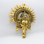 Load image into Gallery viewer, Solar Ganesha Wall Hanging
