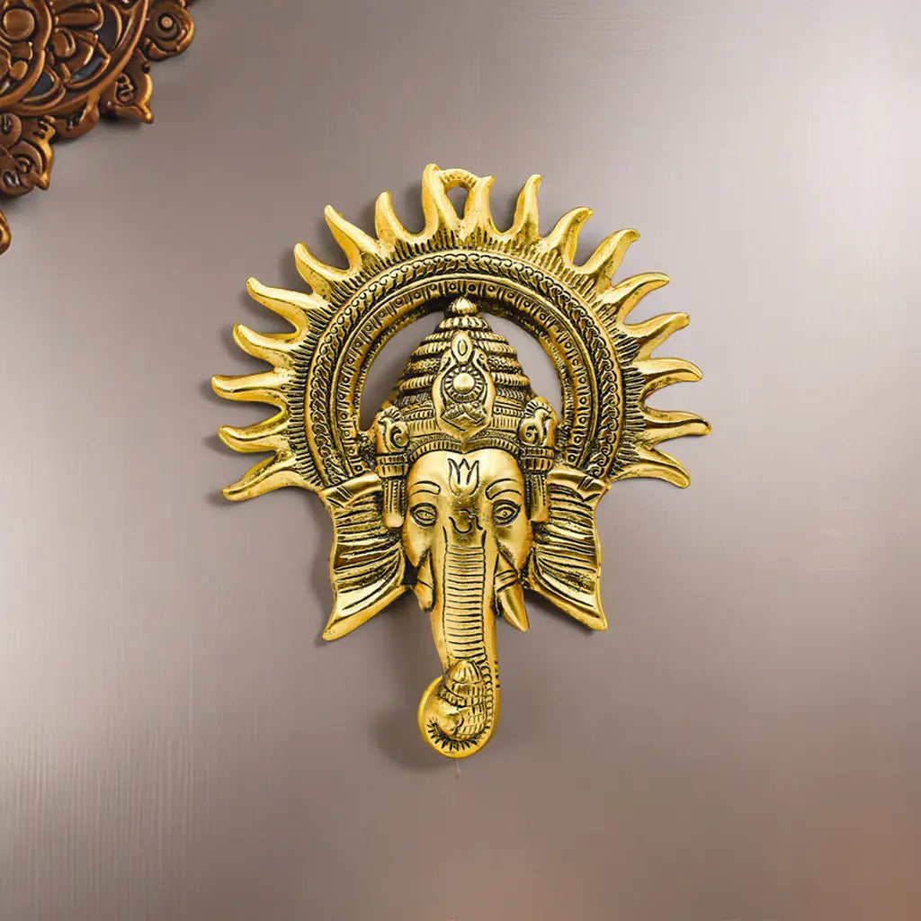 Solar Ganesha Wall Hanging