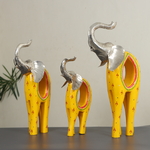 Load image into Gallery viewer, Standing Elephant Showpiece Gift Set
