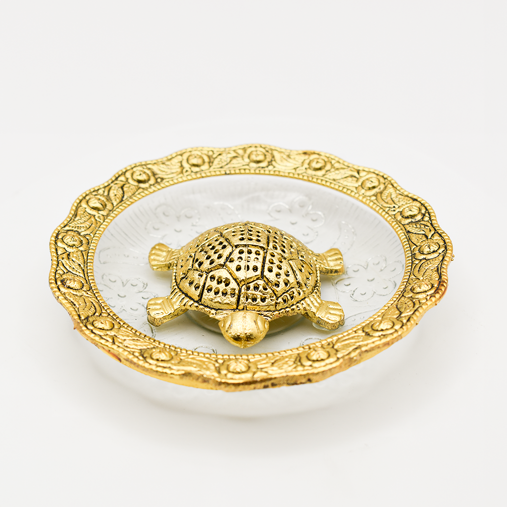Elegant Turtle Decorative Plate