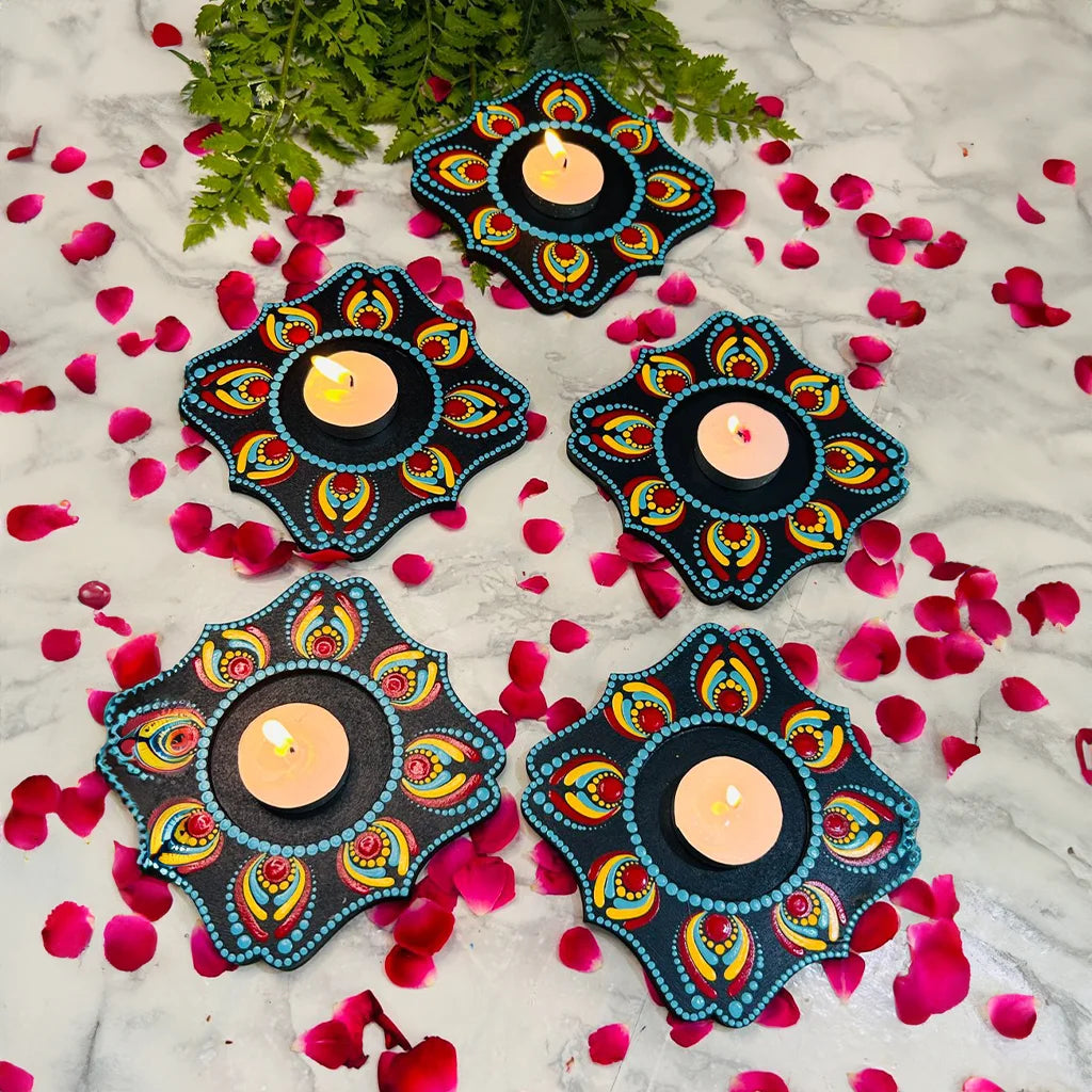 Vibrant Tealight Holder (Set of 5)