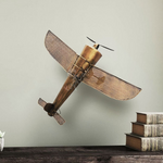 Load image into Gallery viewer, Vintage Art Collection Metal Air Plane Wall Decor by Home &amp; Office Decor
